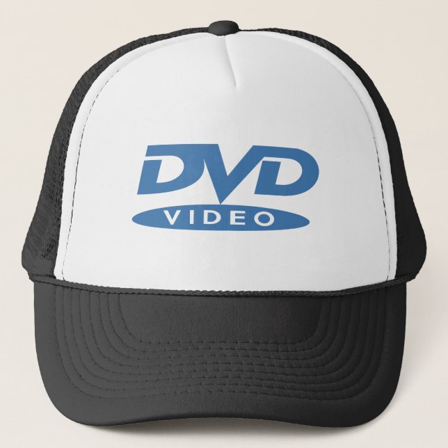 Gorra De Camionero DVD Video Blue Logo - Cap (Anverso)