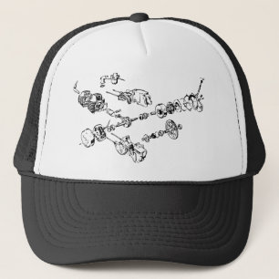 Gorra De Camionero E50 estallado