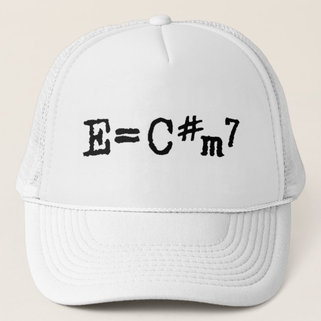 Gorra De Camionero E=C#m7 (Anverso)