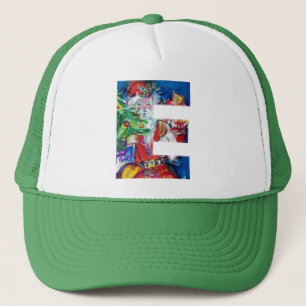 GORRA DE CAMIONERO E CARTA / SANTA CON NAVIDAD ÁRBOL MONOGRAMA