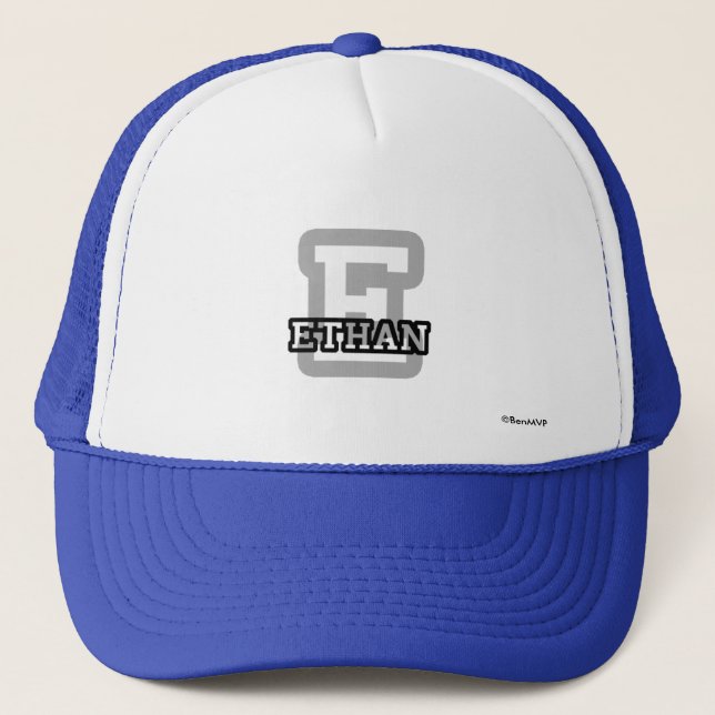 Gorra De Camionero E está para Ethan (Anverso)