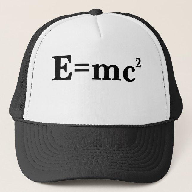 Gorra De Camionero E=mc2 (Anverso)