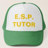 E.S.P. Gorra del camionero del profesor particular