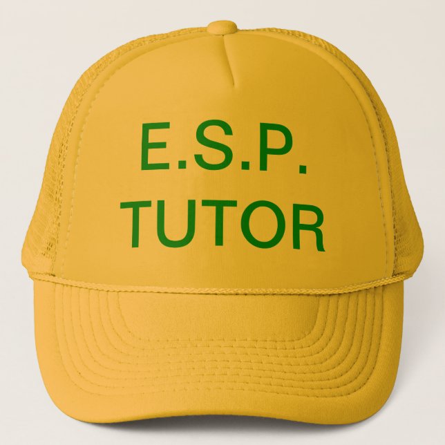 GORRA DE CAMIONERO E.S.P. PROFESOR PARTICULAR (Anverso)