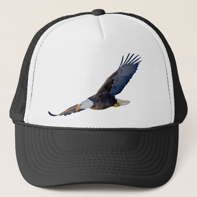 Gorra De Camionero Eagle calvo altísimo (Anverso)
