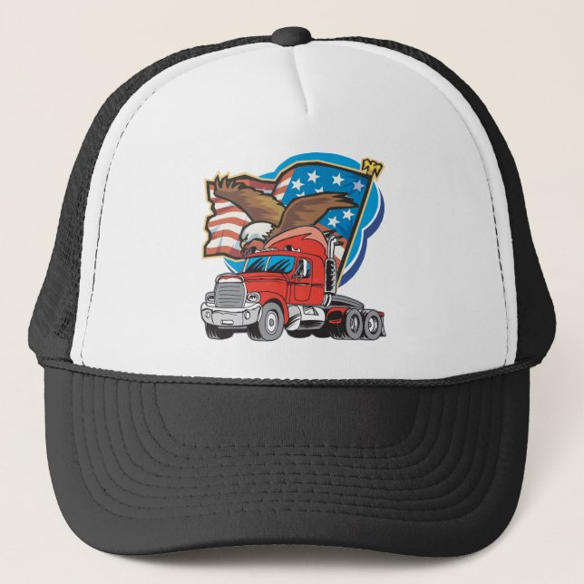 Gorra De Camionero Eagle de trueque (Anverso)