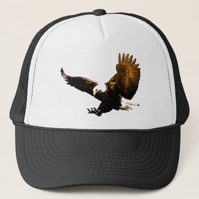 Gorra De Camionero Eagle Landing (Anverso)