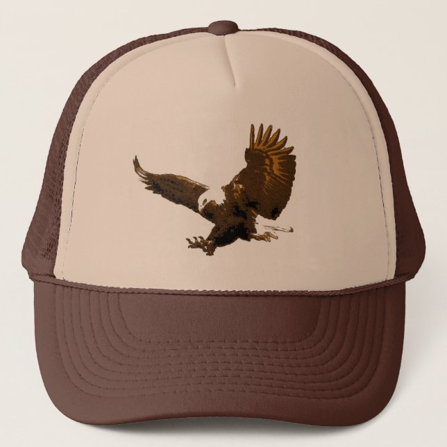 Gorra De Camionero Eagle Landing (Anverso)