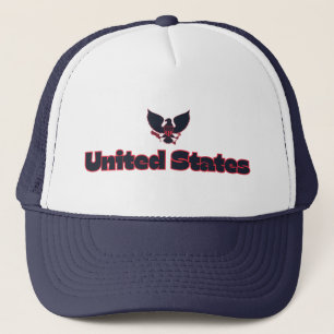 Gorra De Camionero Eagle Personalizado de Estados Unidos