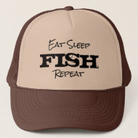 EAT SLEEP FISH REPEAT regalo de retiro camionero s