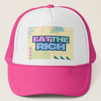 Gorra de camionero Eat the Rich 90s Vibe