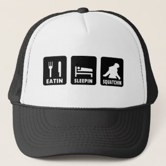 Gorra De Camionero Eatin Sleepin Squatchin