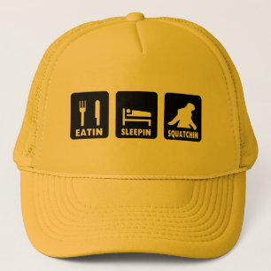 Gorra De Camionero Eatin Sleepin Squatchin