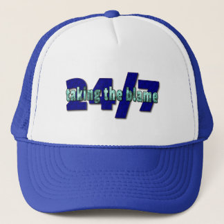 Gorra De Camionero Echando la culpa, 24/7