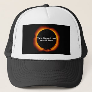 Gorra De Camionero Eclipse solar total de 2024