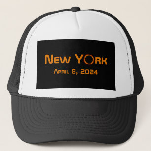 Gorra De Camionero Eclipse solar total de Nueva York 2024