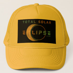 GORRA DE CAMIONERO ECLIPSE TOTAL DE SOL 8 DE ABRIL DE 2024 SISTEMA SO