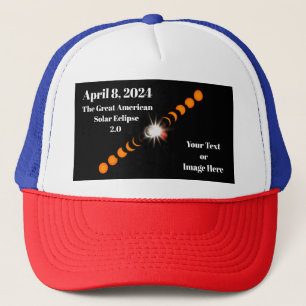 Gorra De Camionero Eclipse Total Solar 2024