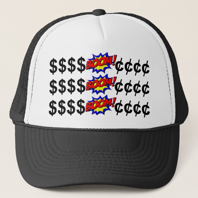 Gorra de camionero Economic Boom™ (Anverso)