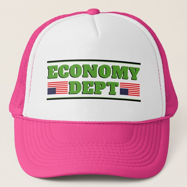 Gorra de camionero Economy Dept.™ (Anverso)