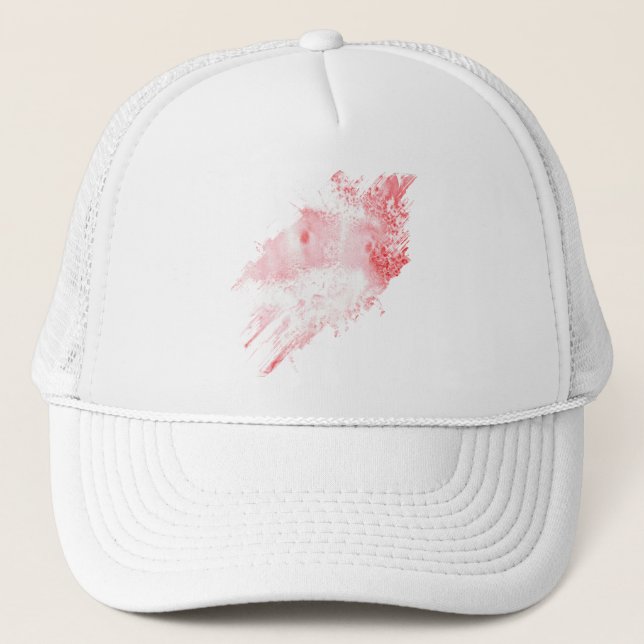 Gorra De Camionero Ecos Carmesíes (Anverso)