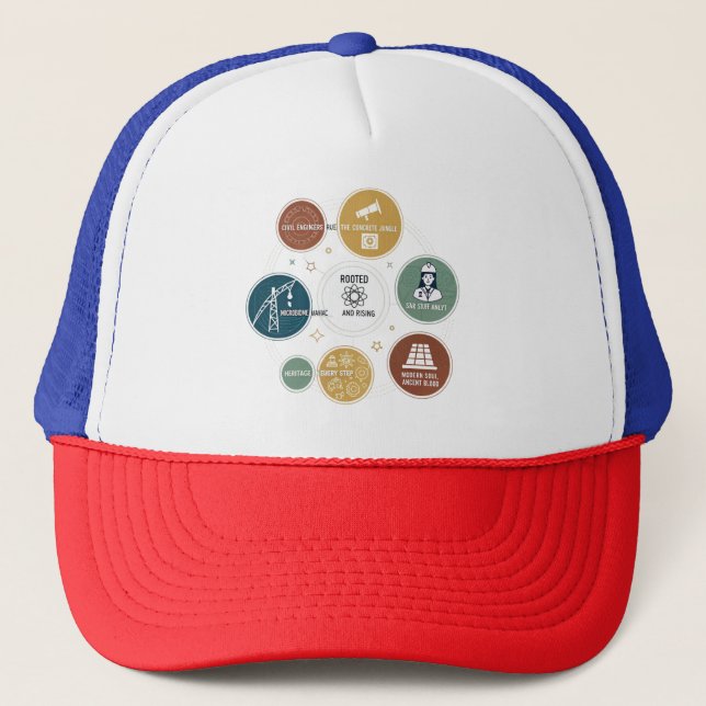 Gorra De Camionero "Ecos del pasado - Diseño de inspiración histórica (Anverso)