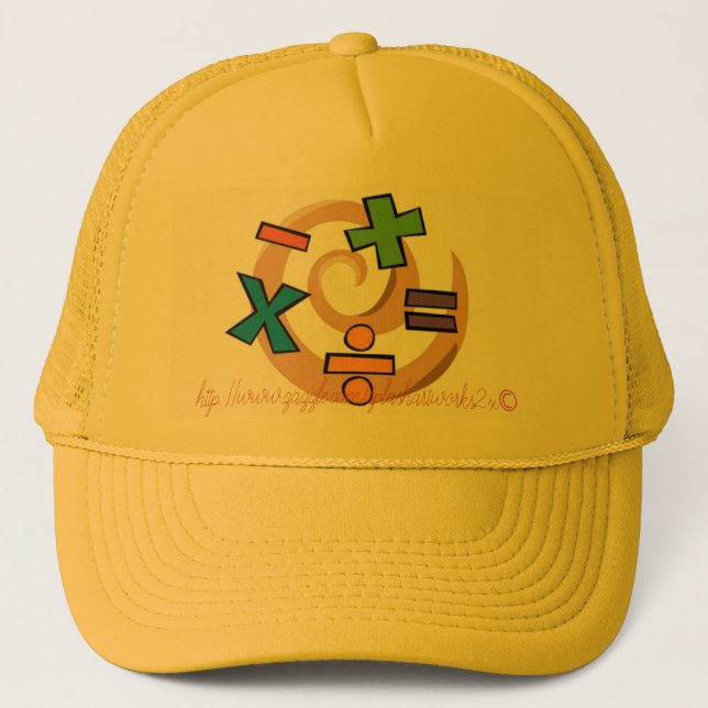Gorra De Camionero "Ecuaciones perfectas" (Anverso)