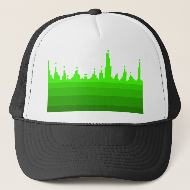 Gorra De Camionero Ecualizador retro (Anverso)