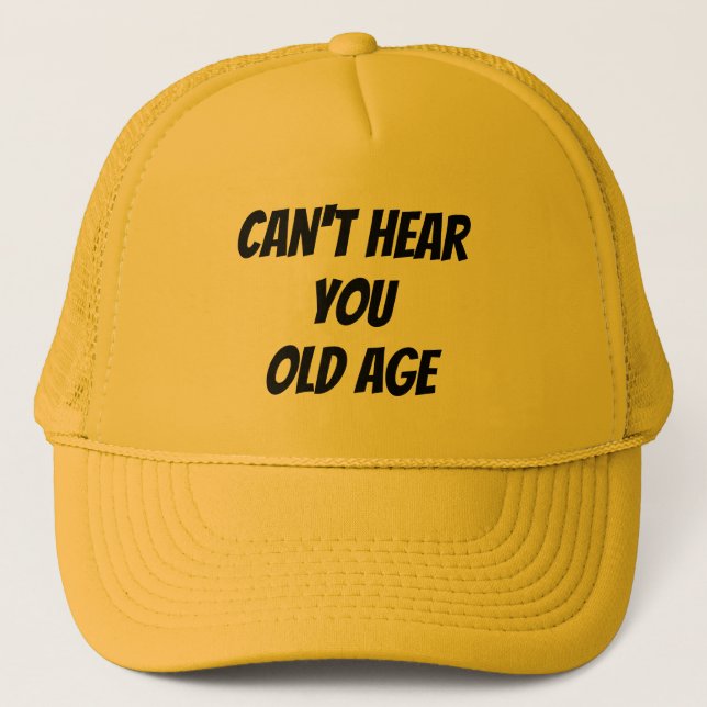 Gorra De Camionero Edad (Anverso)