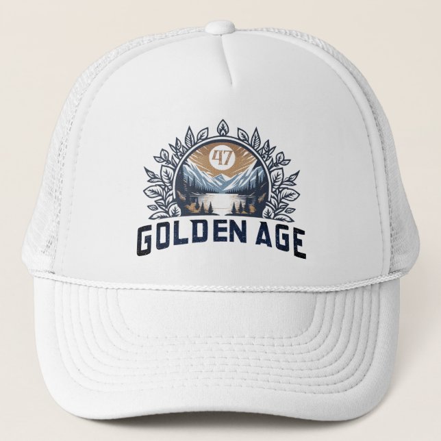 GORRA DE CAMIONERO EDAD DE GOLDEN (Anverso)