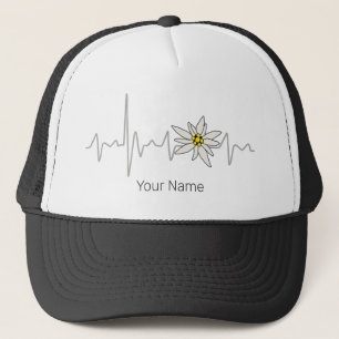Gorra De Camionero Edelweiss Heartbeat Oktoberfest Vintage Souvenir