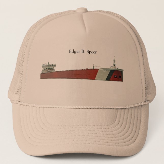 gorra de camionero Edgar B. Speer (Anverso)
