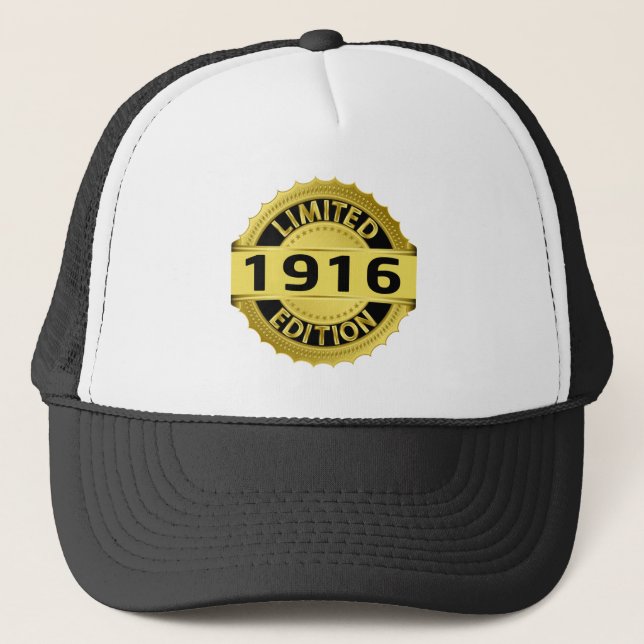 Gorra De Camionero Edición limitada 1916 (Anverso)