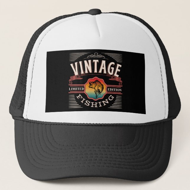 GORRA DE CAMIONERO EDICIÓN LIMITADA DE PESCA DE VENTAJA (Anverso)