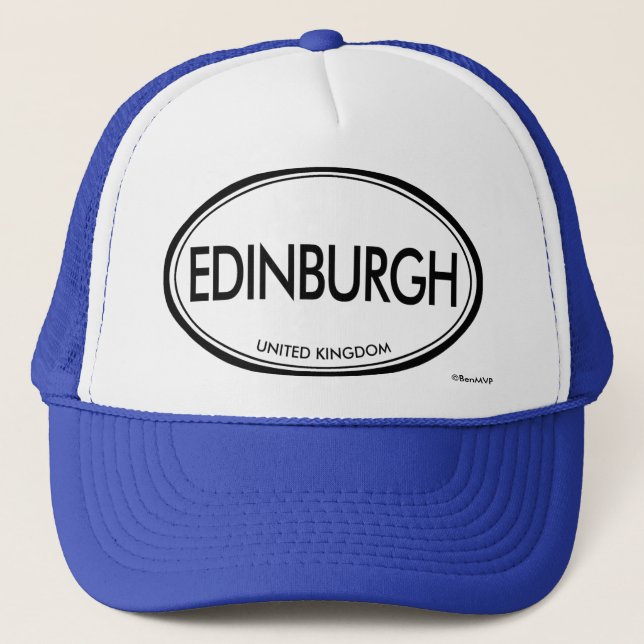 Gorra De Camionero Edimburgo, Reino Unido (Anverso)