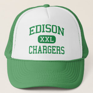 Gorra De Camionero Edison - cargadores - alto - Huntington Beach