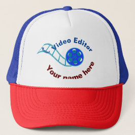 Gorra De Camionero Editor de vídeo