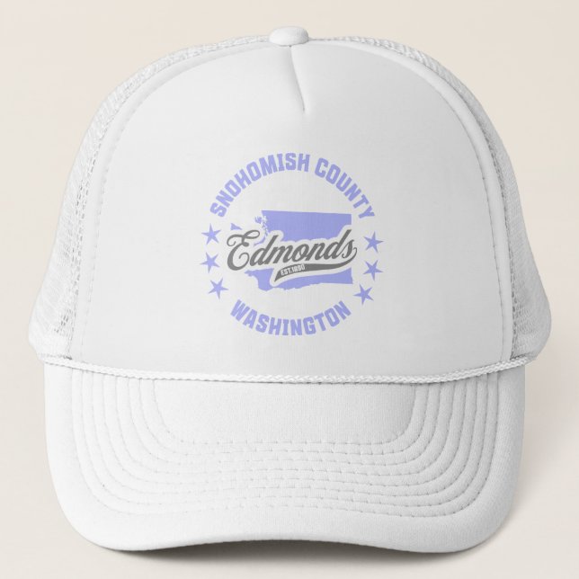 Gorra De Camionero Edmonds, Washington (Anverso)