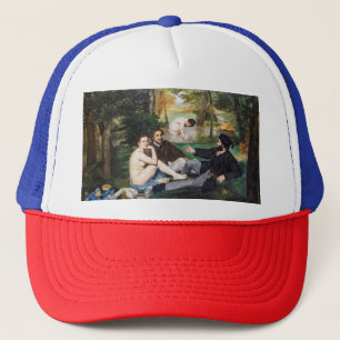 Gorra De Camionero Edouard Manet - Almuerzo en el césped