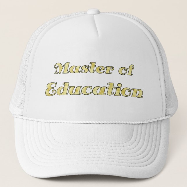 Gorra De Camionero Educación (Anverso)