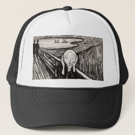 Gorra De Camionero Edvard Munch La Impresión De Litografía De Grito F