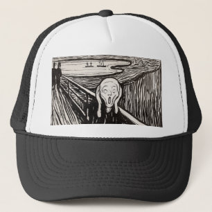 Gorra De Camionero Edvard Munch La Impresión De Litografía De Grito F