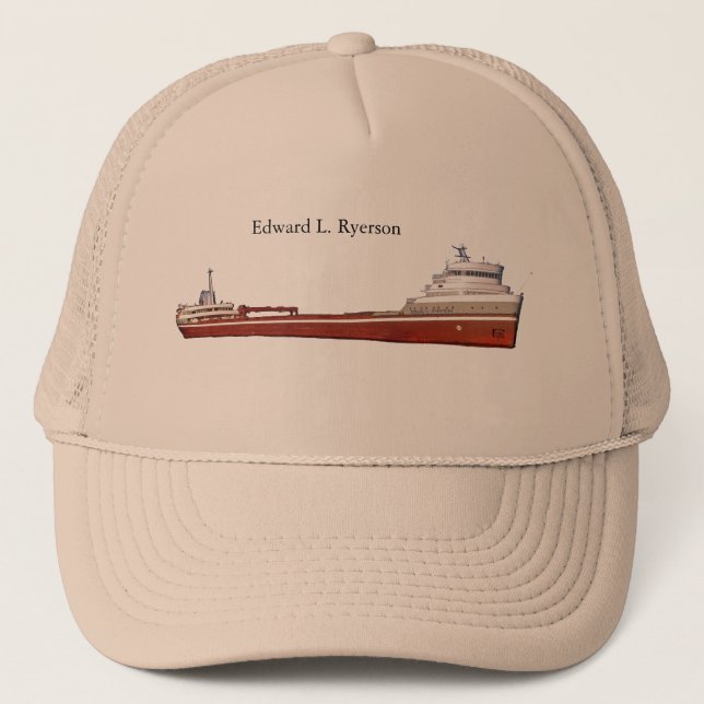 Gorra De Camionero Edward L. Ryerson (Anverso)