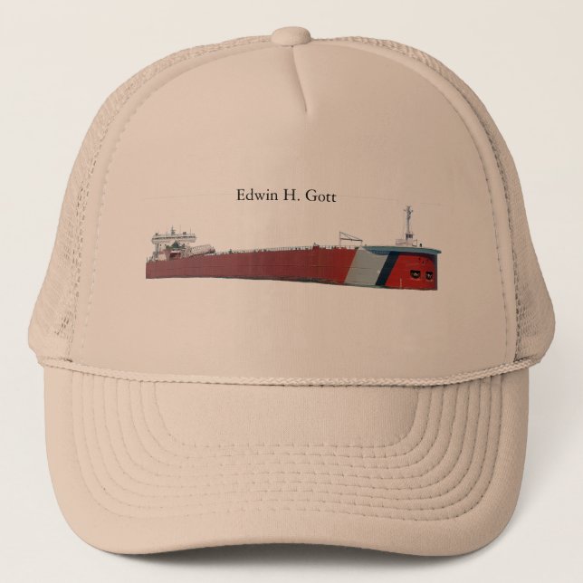 Gorra De Camionero Edwin H. Gott trucker hat (Anverso)
