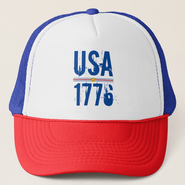 GORRA DE CAMIONERO EE.UU. 1776 (Anverso)