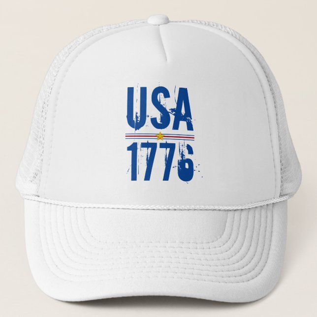 GORRA DE CAMIONERO EE.UU. 1776 (Anverso)