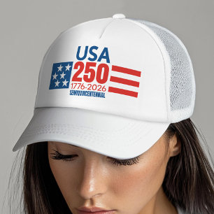 Gorra De Camionero EE. UU. 250 - 250º Cumpleaños de América - Estrell