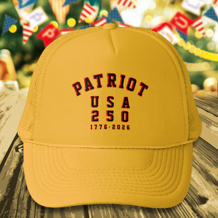Gorra De Camionero EE. UU. 250 Aniversario de América Agrega nombre 4