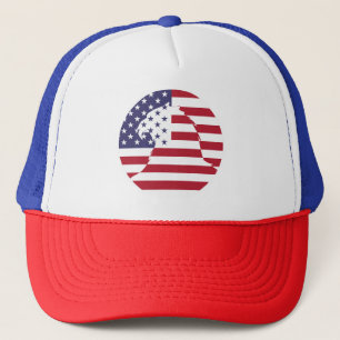 Gorra De Camionero EE.UU. Águila calva estadounidense