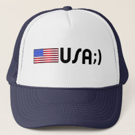 Gorra De Camionero 'EEUU ;) bandera'